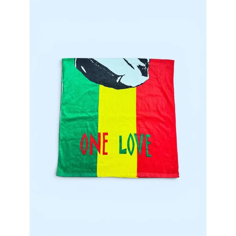 Rasta RGY, Red Green and Yellow Large Summer Beach Towel